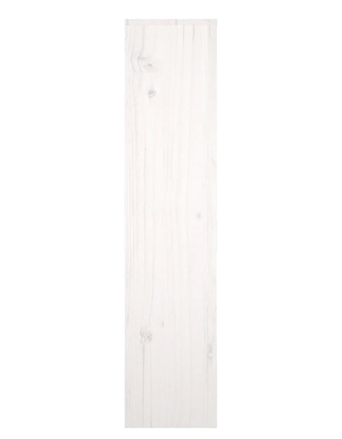 Загрузите изображение в средство просмотра галереи, Mască pentru calorifer, alb, 153x19x84 cm, lemn masiv de pin. Lando - Lando
