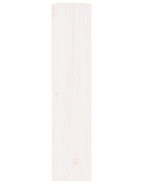 Загрузите изображение в средство просмотра галереи, Mască pentru calorifer, alb, 153x19x84 cm, lemn masiv de pin - Lando
