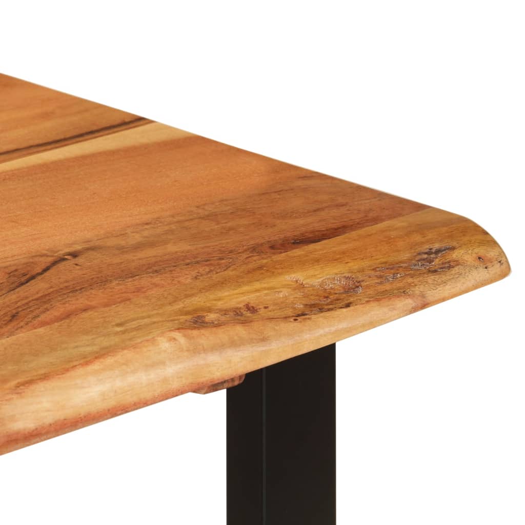 Masă de bucătărie, 110x50x76 cm, lemn masiv de acacia - Lando