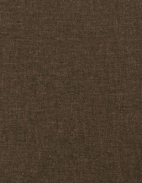 Încărcați imaginea în vizualizatorul Galerie, Pat continental cu saltea maro închis 180x200cm material textil - Lando
