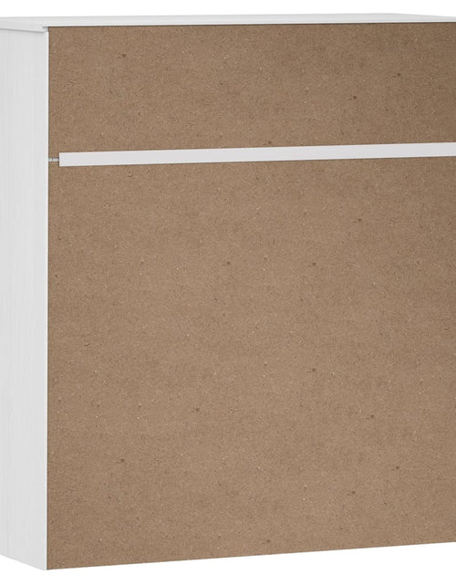 Încărcați imaginea în vizualizatorul Galerie, Rafturi superioare dulap înalt, alb, 90x35x100 cm, lemn de pin Lando - Lando
