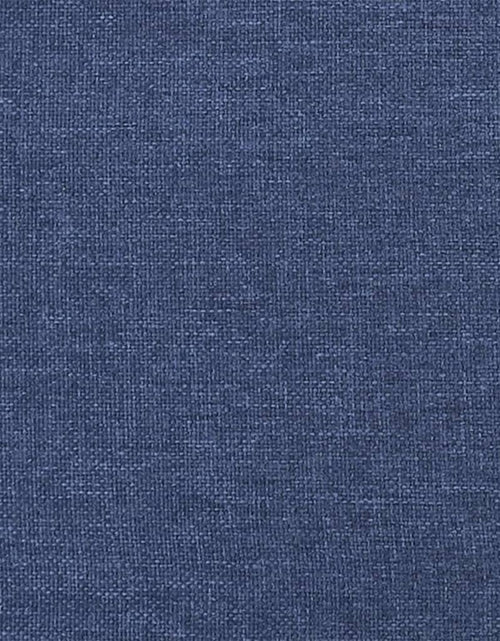 Încărcați imaginea în vizualizatorul Galerie, Pat box spring cu saltea, albastru, 100x200 cm, textil - Lando

