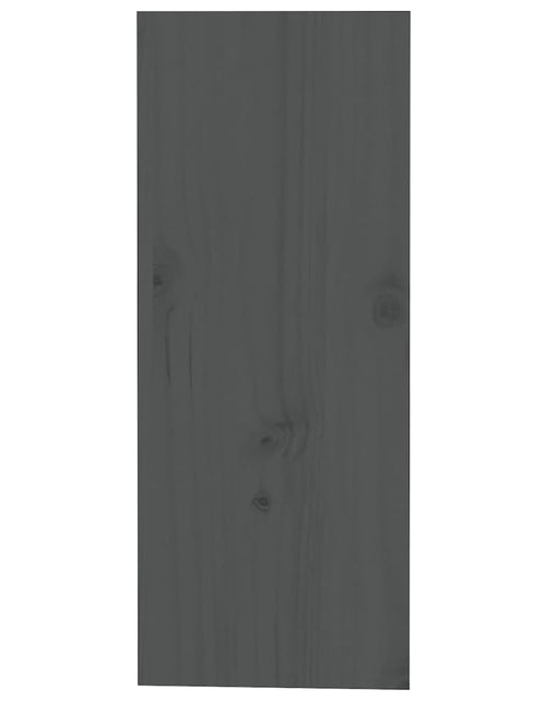 Загрузите изображение в средство просмотра галереи, Dulap de vinuri, gri, 62x25x62 cm, lemn masiv de pin - Lando
