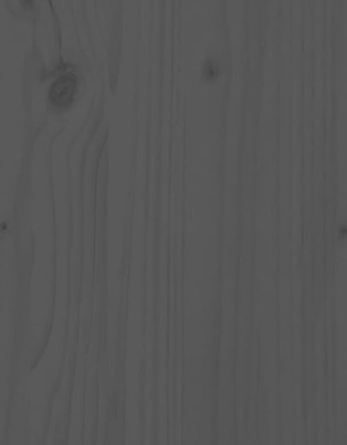 Загрузите изображение в средство просмотра галереи, Masă consolă, gri, 76,5x40x75 cm, lemn masiv de pin Lando - Lando
