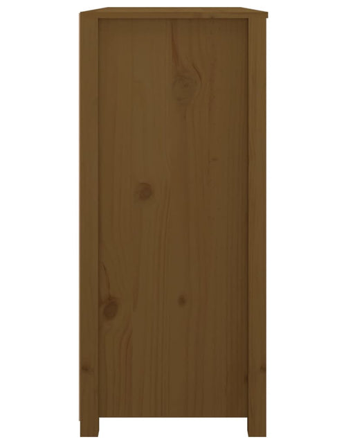 Încărcați imaginea în vizualizatorul Galerie, Dulap lateral, maro miere, 100x40x90 cm, lemn masiv de pin Lando - Lando
