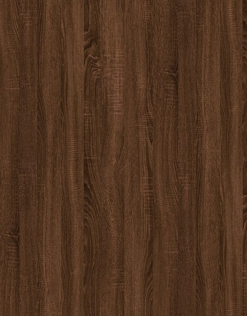 Încărcați imaginea în vizualizatorul Galerie, Măsuță laterală, stejar maro, 55x38x45 cm, lemn compozit Lando - Lando
