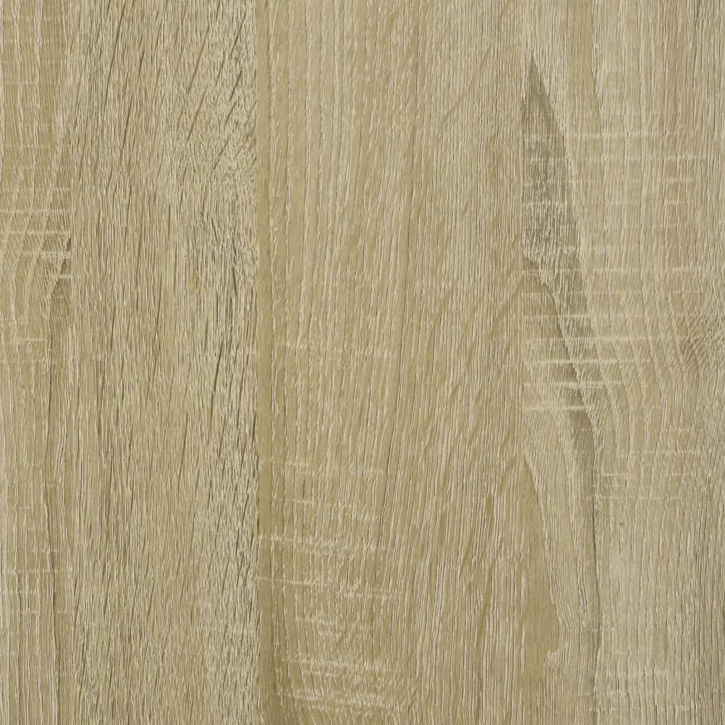 Masă laterală, stejar sonoma, 55x38x45 cm, lemn prelucrat Lando - Lando