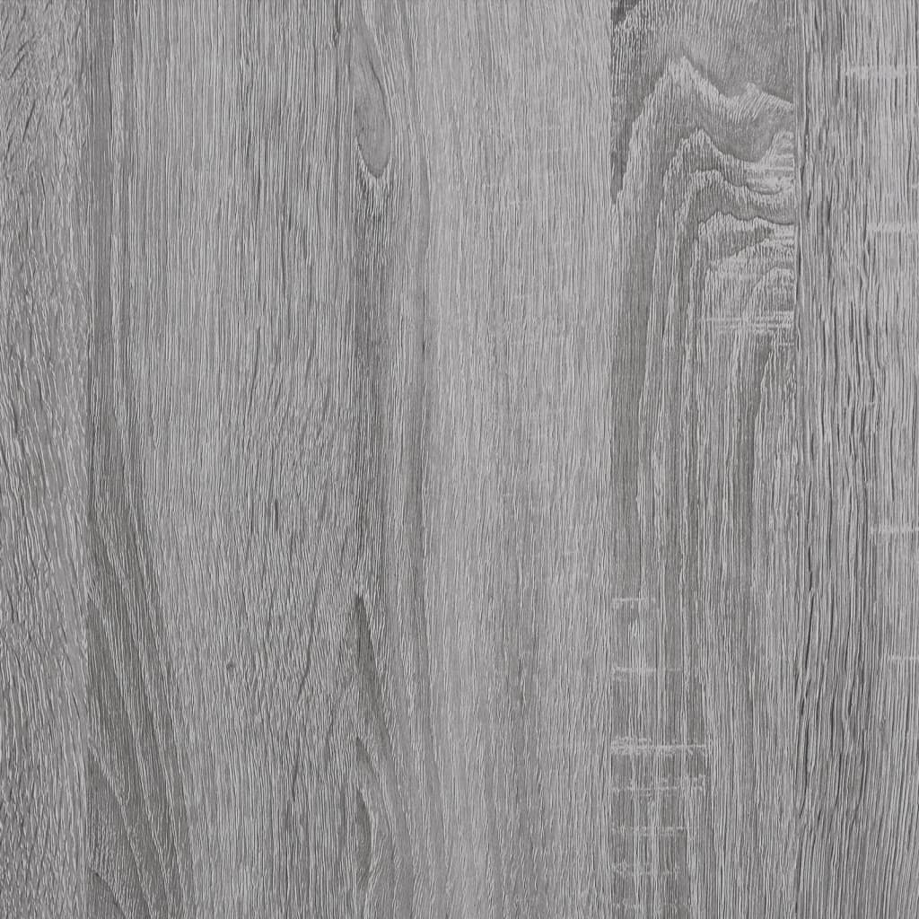 Măsuță laterală, gri sonoma, 55x38x45 cm, lemn prelucrat Lando - Lando