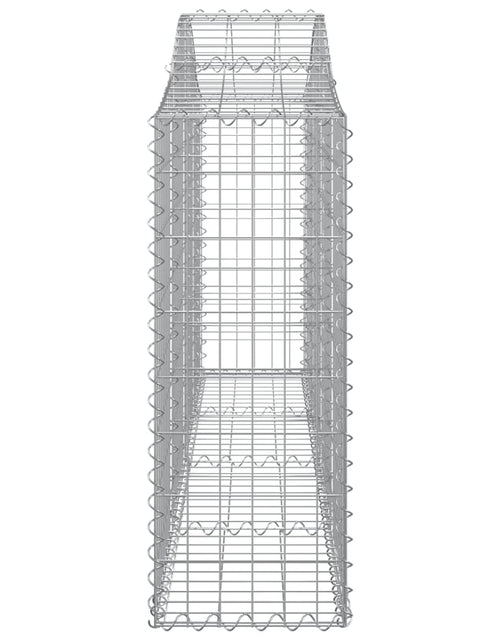 Загрузите изображение в средство просмотра галереи, Coșuri gabion arcuite 11 buc, 200x30x80/100cm, fier galvanizat - Lando
