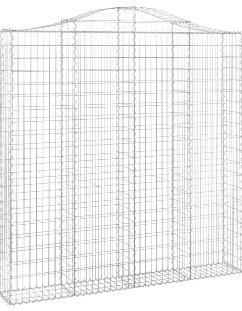 Încărcați imaginea în vizualizatorul Galerie, Coșuri gabion arcuite 2 buc. 200x30x200/220 cm fier galvanizat - Lando
