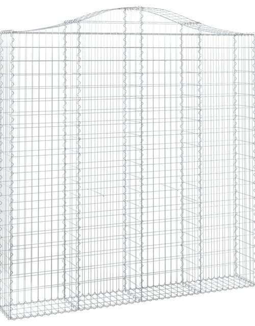 Încărcați imaginea în vizualizatorul Galerie, Coșuri gabion arcuite 3 buc. 200x30x200/220 cm fier galvanizat - Lando
