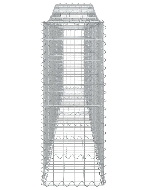 Загрузите изображение в средство просмотра галереи, Coșuri gabion arcuite 20 buc, 400x30x80/100 cm, fier galvanizat - Lando
