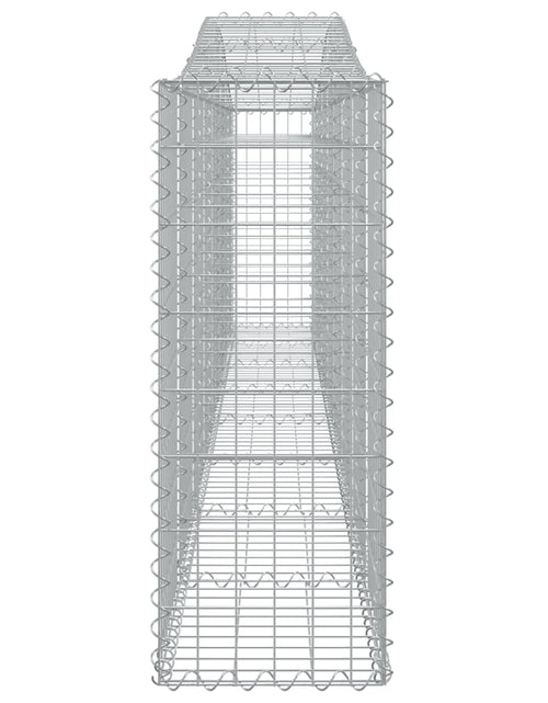 Загрузите изображение в средство просмотра галереи, Coșuri gabion arcuite 25 buc, 400x30x80/100 cm, fier galvanizat - Lando
