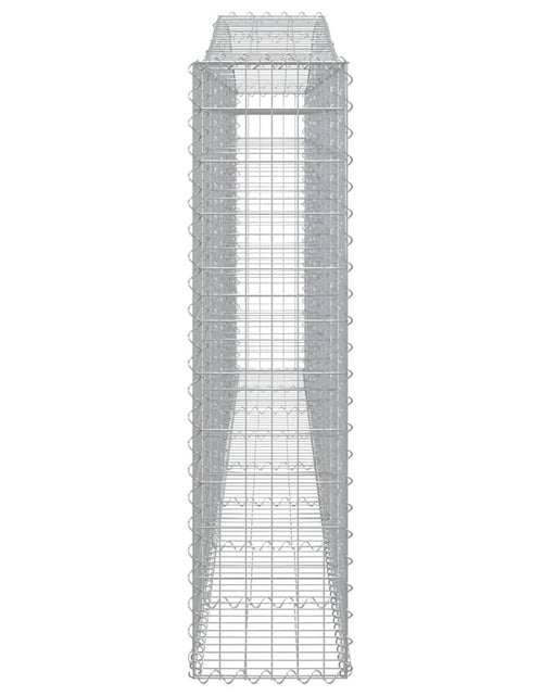 Încărcați imaginea în vizualizatorul Galerie, Coșuri gabion arcuite 6 buc. 400x30x120/140 cm fier galvanizat - Lando
