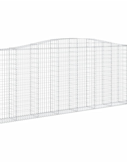 Încărcați imaginea în vizualizatorul Galerie, Coșuri gabion arcuite 10 buc. 400x30x140/160 cm fier galvanizat - Lando
