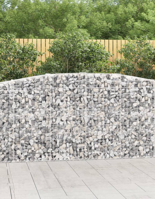 Încărcați imaginea în vizualizatorul Galerie, Coșuri gabion arcuite 20 buc, 400x50x100/120 cm fier galvanizat - Lando
