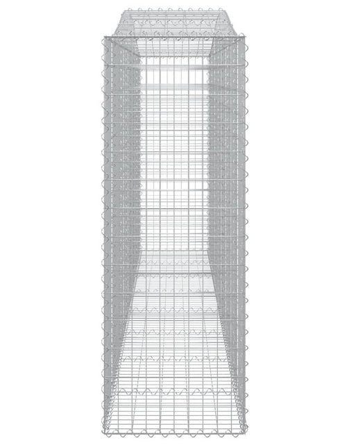 Încărcați imaginea în vizualizatorul Galerie, Coșuri gabion arcuite 9 buc, 400x50x140/160 cm, fier galvanizat - Lando
