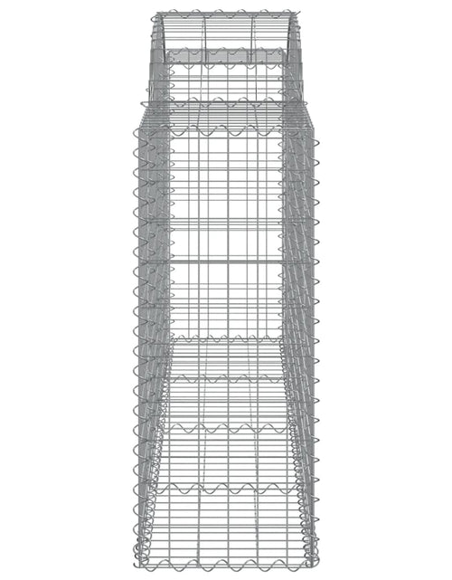 Загрузите изображение в средство просмотра галереи, Coșuri gabion arcuite 18 buc, 200x50x100/120cm, fier galvanizat - Lando
