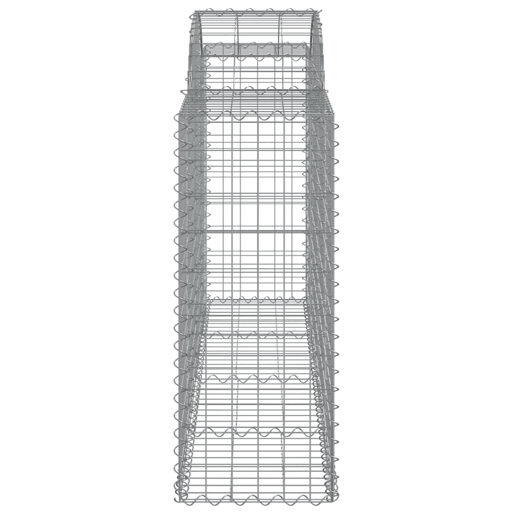 Coșuri gabion arcuite 50 buc, 200x50x100/120 cm fier galvanizat - Lando