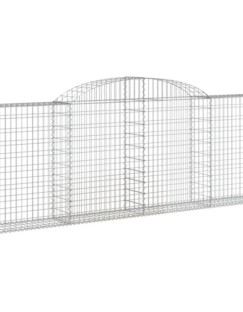 Încărcați imaginea în vizualizatorul Galerie, Coșuri gabion arcuite 5 buc, 300x30x100/120 cm fier galvanizat - Lando
