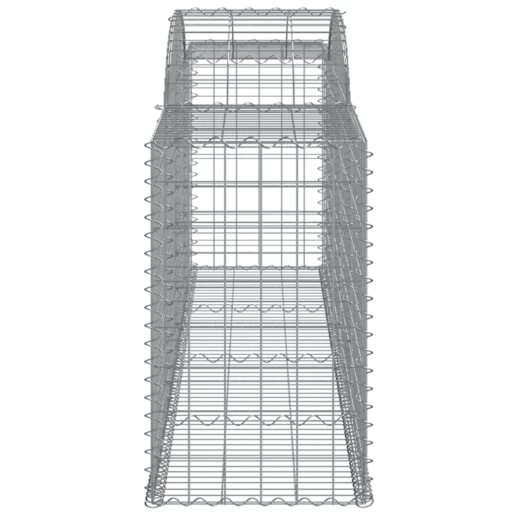 Coșuri gabion arcuite 20 buc, 300x50x80/100 cm, fier galvanizat - Lando