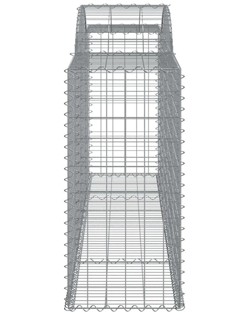 Încărcați imaginea în vizualizatorul Galerie, Coșuri gabion arcuite 3 buc, 300x50x100/120 cm fier galvanizat - Lando
