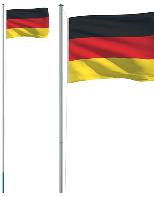 Загрузите изображение в средство просмотра галереи, Steag Germania și stâlp din aluminiu, 6,23 m Lando - Lando

