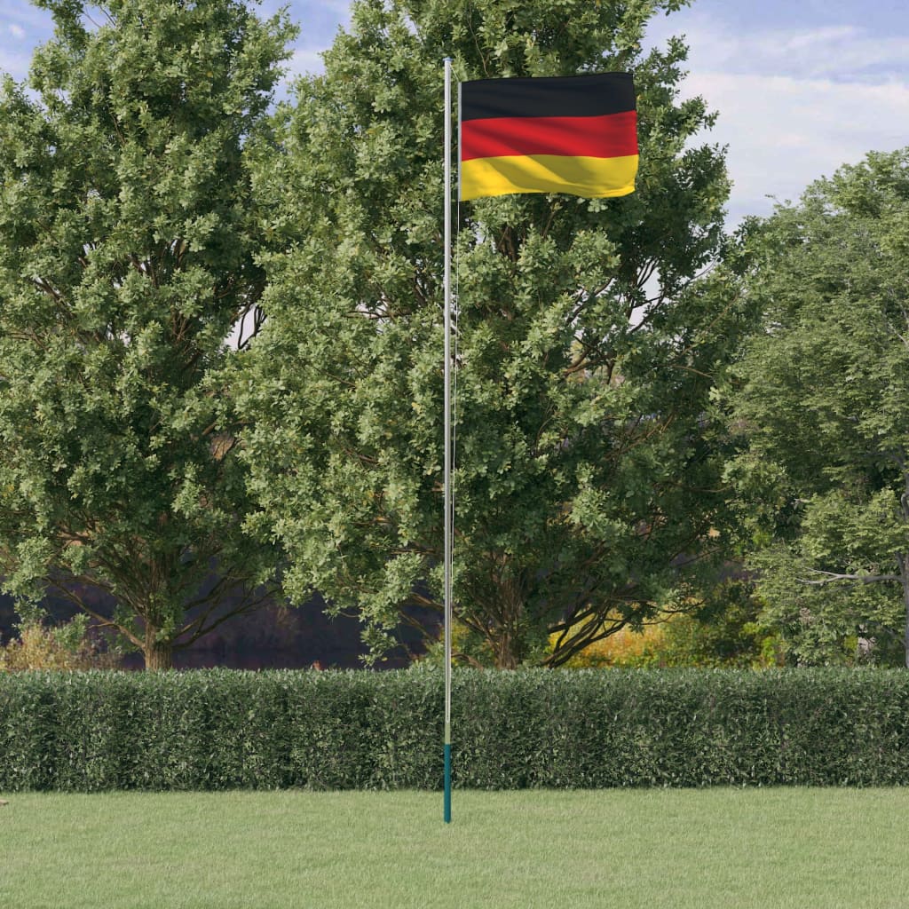 Steag Germania și stâlp din aluminiu, 6,23 m Lando - Lando