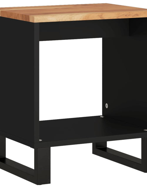 Загрузите изображение в средство просмотра галереи, Măsuță de cafea, 40x31x46 cm, lemn masiv acacia/lemn prelucrat Lando - Lando
