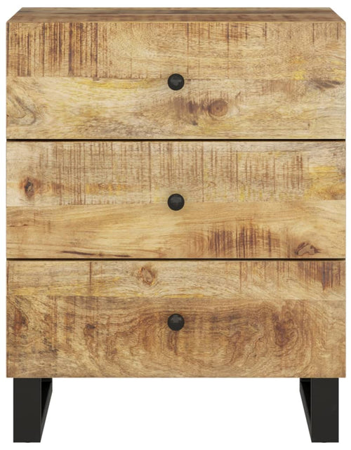 Загрузите изображение в средство просмотра галереи, Noptieră, 50x33x62 cm, lemn masiv mango și lemn prelucrat - Lando
