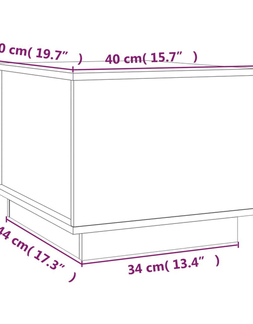 Загрузите изображение в средство просмотра галереи, Măsuță de cafea, 40x50x35 cm, lemn masiv de pin Lando - Lando
