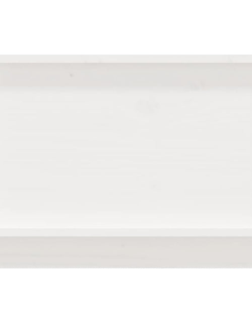 Încărcați imaginea în vizualizatorul Galerie, Măsuță de cafea, alb, 40x50x35 cm, lemn masiv de pin Lando - Lando
