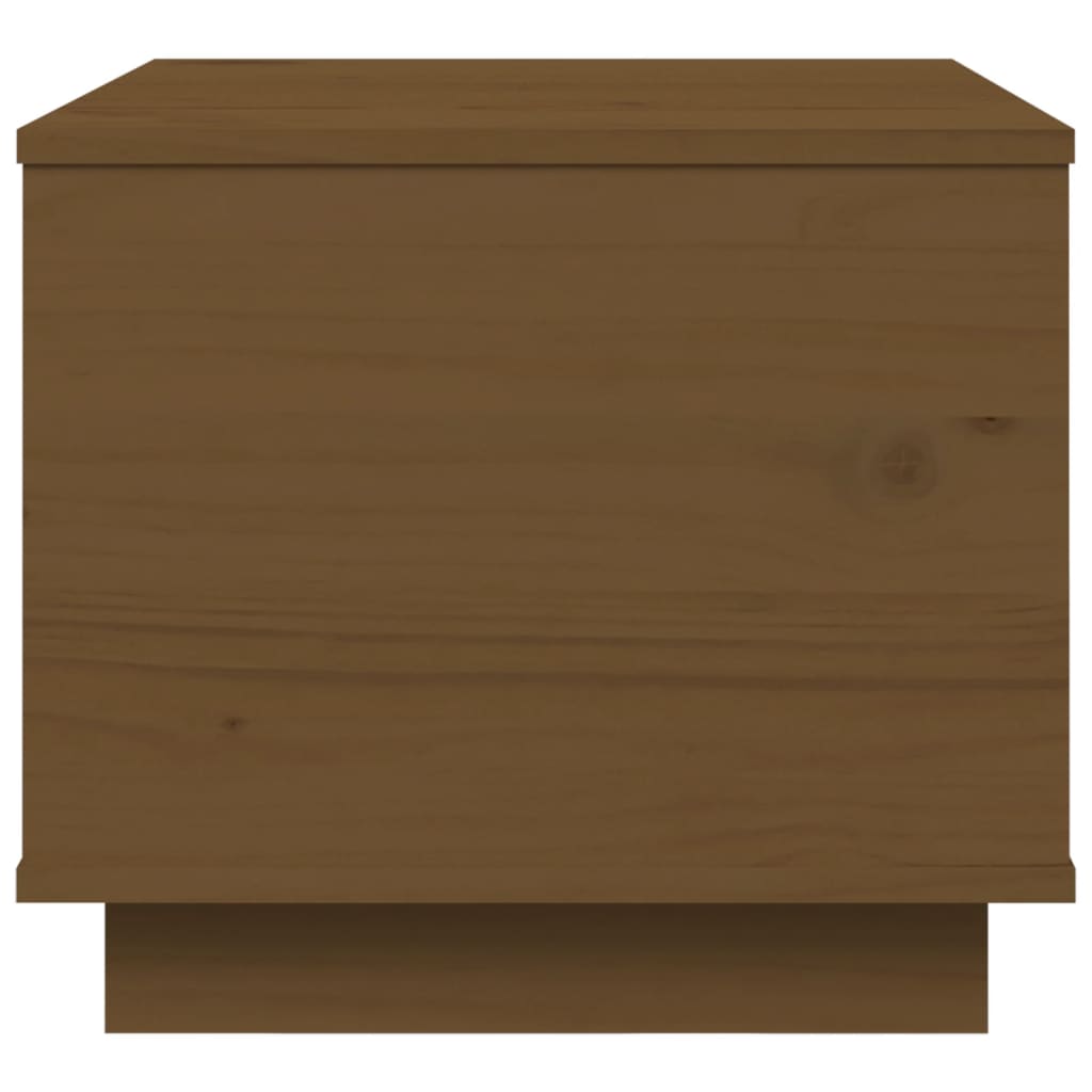 Măsuță de cafea, maro miere, 40x50x35 cm, lemn masiv de pin Lando - Lando