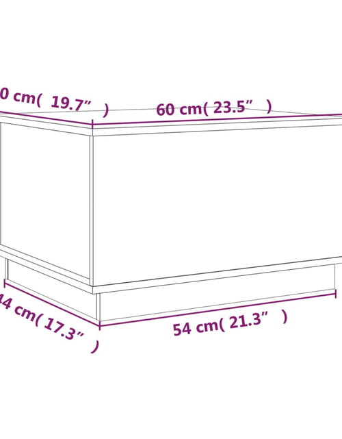 Загрузите изображение в средство просмотра галереи, Măsuță de cafea, 60x50x35 cm, lemn masiv de pin Lando - Lando
