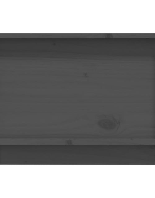 Загрузите изображение в средство просмотра галереи, Măsuță de cafea, gri, 60x50x35 cm, lemn masiv de pin Lando - Lando

