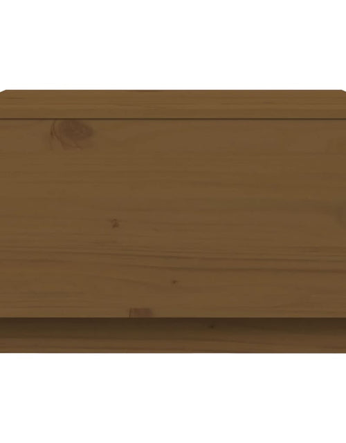 Загрузите изображение в средство просмотра галереи, Măsuță de cafea, maro miere, 60x50x35 cm, lemn masiv de pin Lando - Lando
