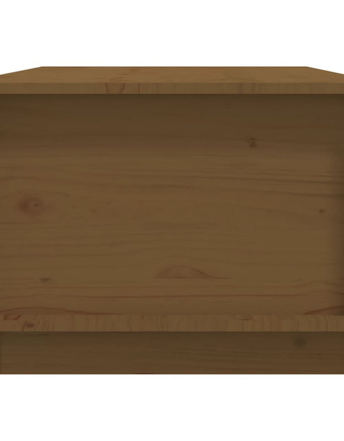 Загрузите изображение в средство просмотра галереи, Măsuță de cafea, maro miere, 100x50x35 cm, lemn masiv de pin Lando - Lando
