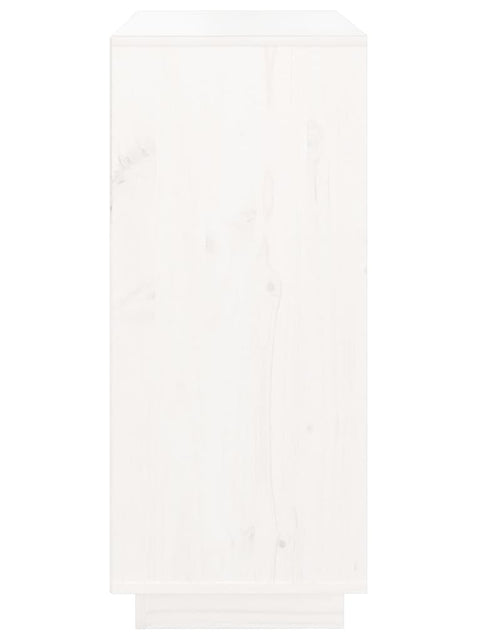 Загрузите изображение в средство просмотра галереи, Servantă, alb, 70x34x80 cm, lemn masiv de pin Lando - Lando
