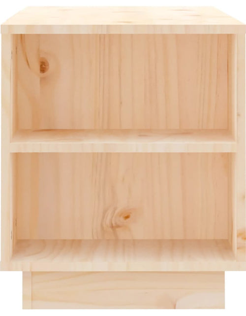 Încărcați imaginea în vizualizatorul Galerie, Comodă TV, 110x35x40,5 cm, lemn masiv de pin Lando - Lando
