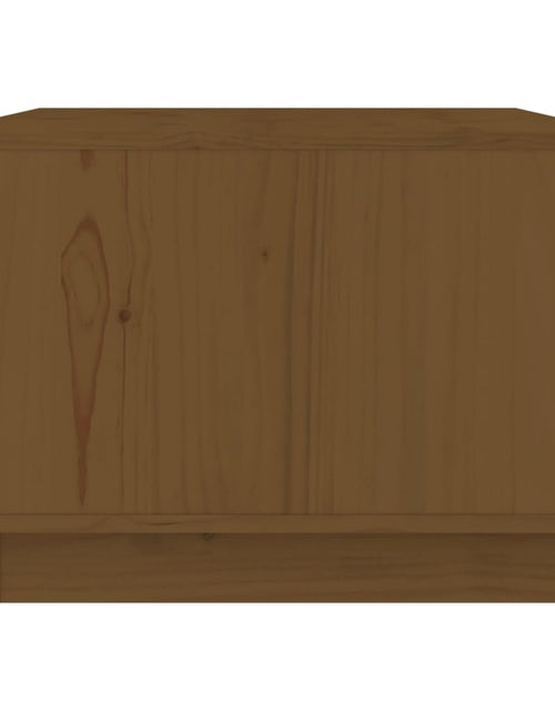 Загрузите изображение в средство просмотра галереи, Măsuță de cafea, maro miere, 80x50x35 cm, lemn masiv de pin Lando - Lando
