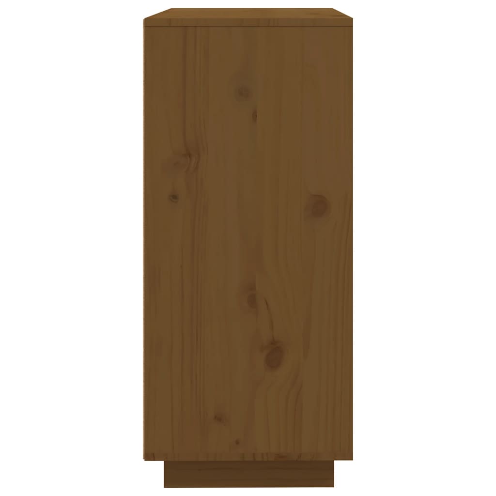 Servantă, maro miere, 60x35x80 cm, lemn masiv de pin Lando - Lando
