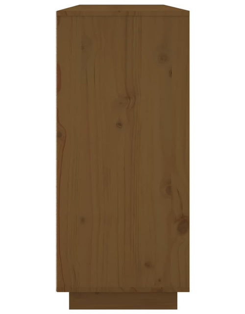 Загрузите изображение в средство просмотра галереи, Servantă, maro miere, 120x35x80 cm, lemn masiv de pin Lando - Lando
