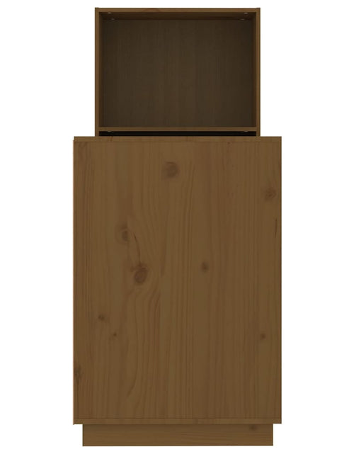 Încărcați imaginea în vizualizatorul Galerie, Birou, maro miere, 110x53x117 cm, lemn masiv de pin - Lando
