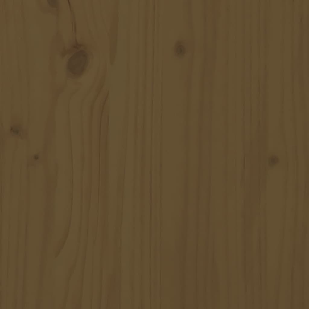 Birou, maro miere, 110x53x117 cm, lemn masiv de pin - Lando