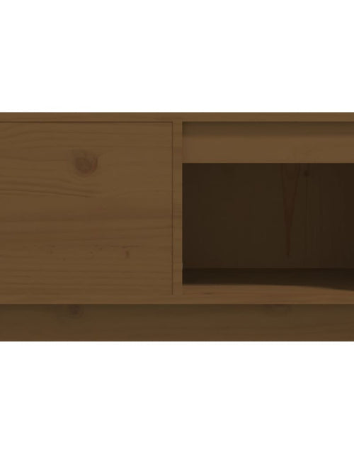 Загрузите изображение в средство просмотра галереи, Măsuță de cafea, maro miere, 60x61x32,5 cm, lemn masiv de pin Lando - Lando
