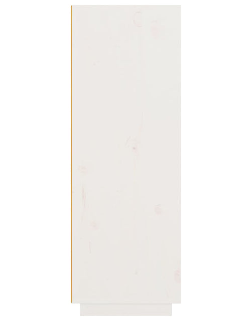 Încărcați imaginea în vizualizatorul Galerie, Dulap înalt, alb, 89x40x116,5 cm, lemn masiv de pin Lando - Lando
