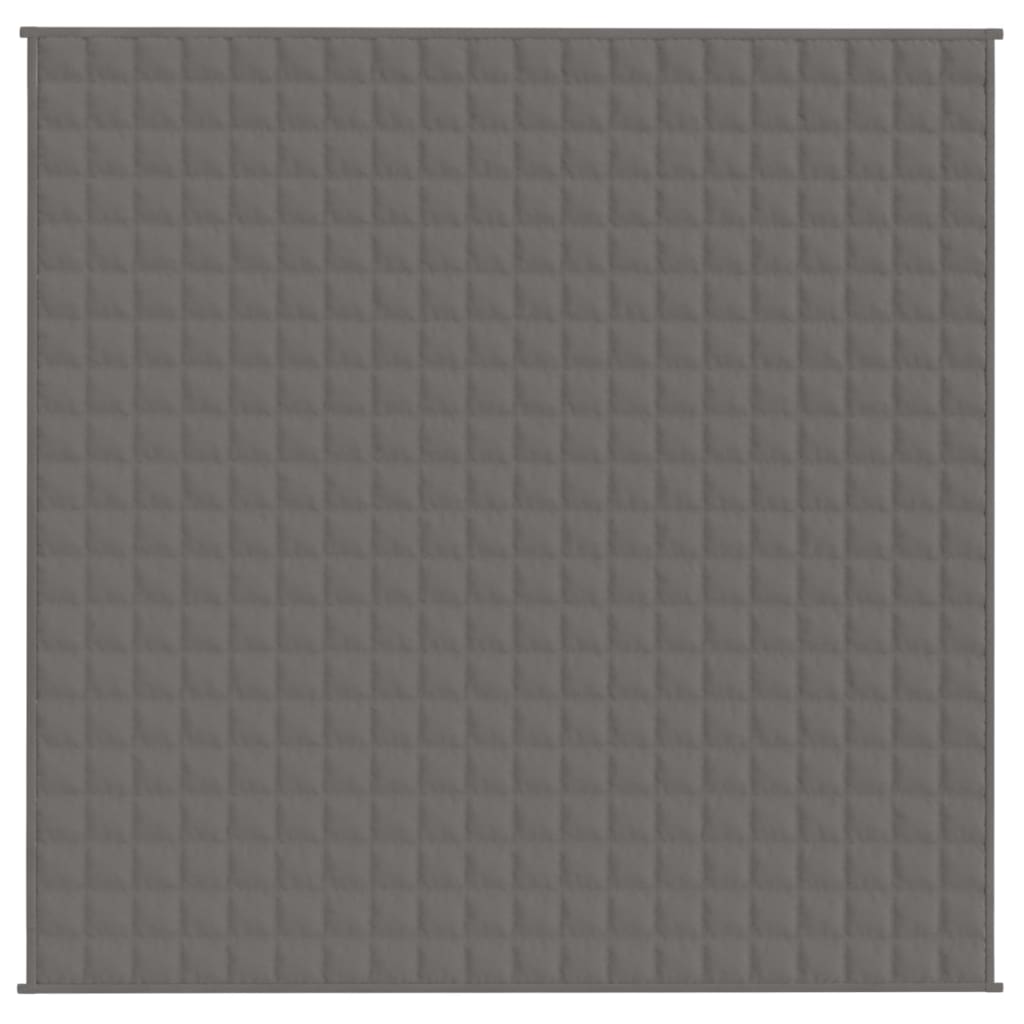 Pătură antistres, gri, 200x200 cm, 9 kg, material textil - Lando