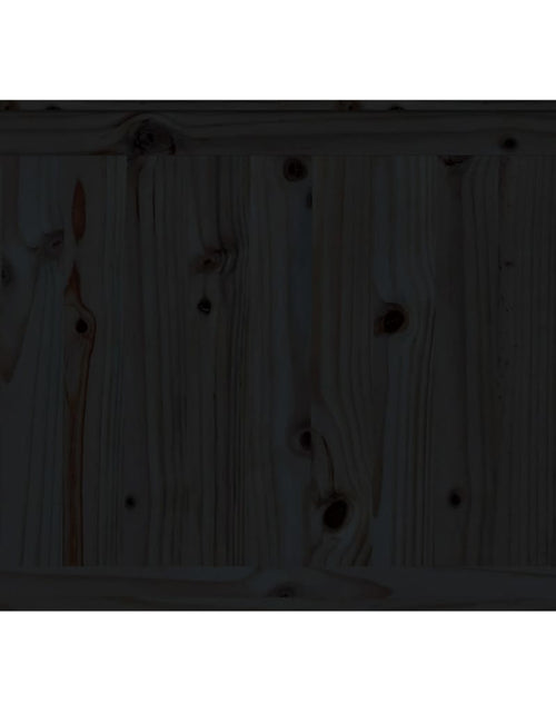 Încărcați imaginea în vizualizatorul Galerie, Cutie de rufe, negru, 88,5x44x66 cm, lemn masiv de pin Lando - Lando
