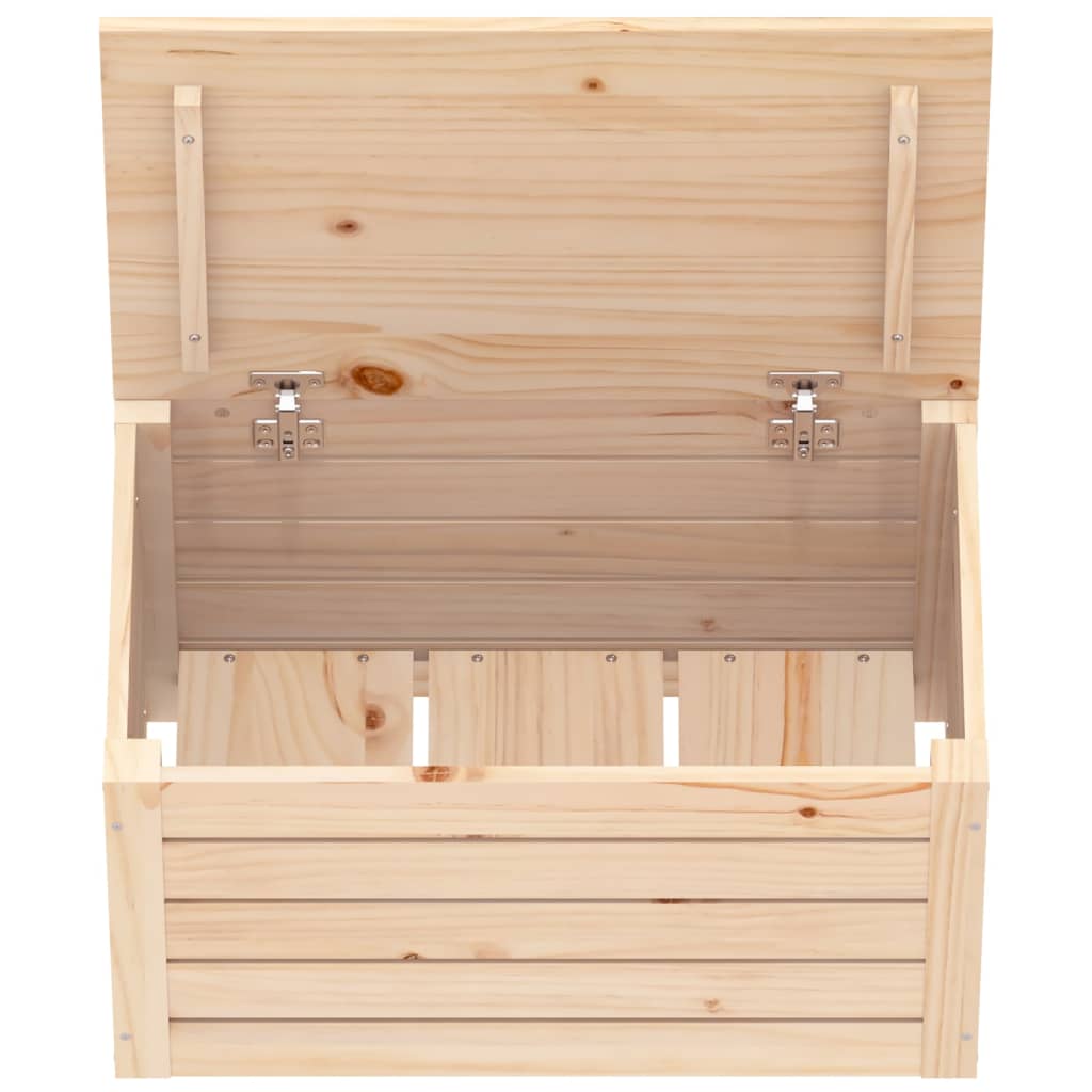 Cutie de depozitare, 59,5x36,5x33 cm, lemn masiv de pin - Lando