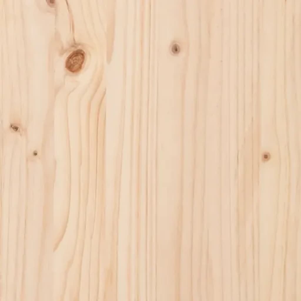 Cutie de depozitare, 59,5x36,5x33 cm, lemn masiv de pin - Lando